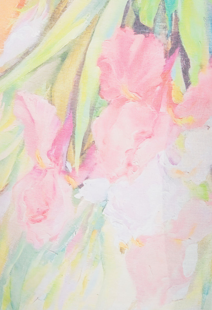 Garden Rose Print Scarf