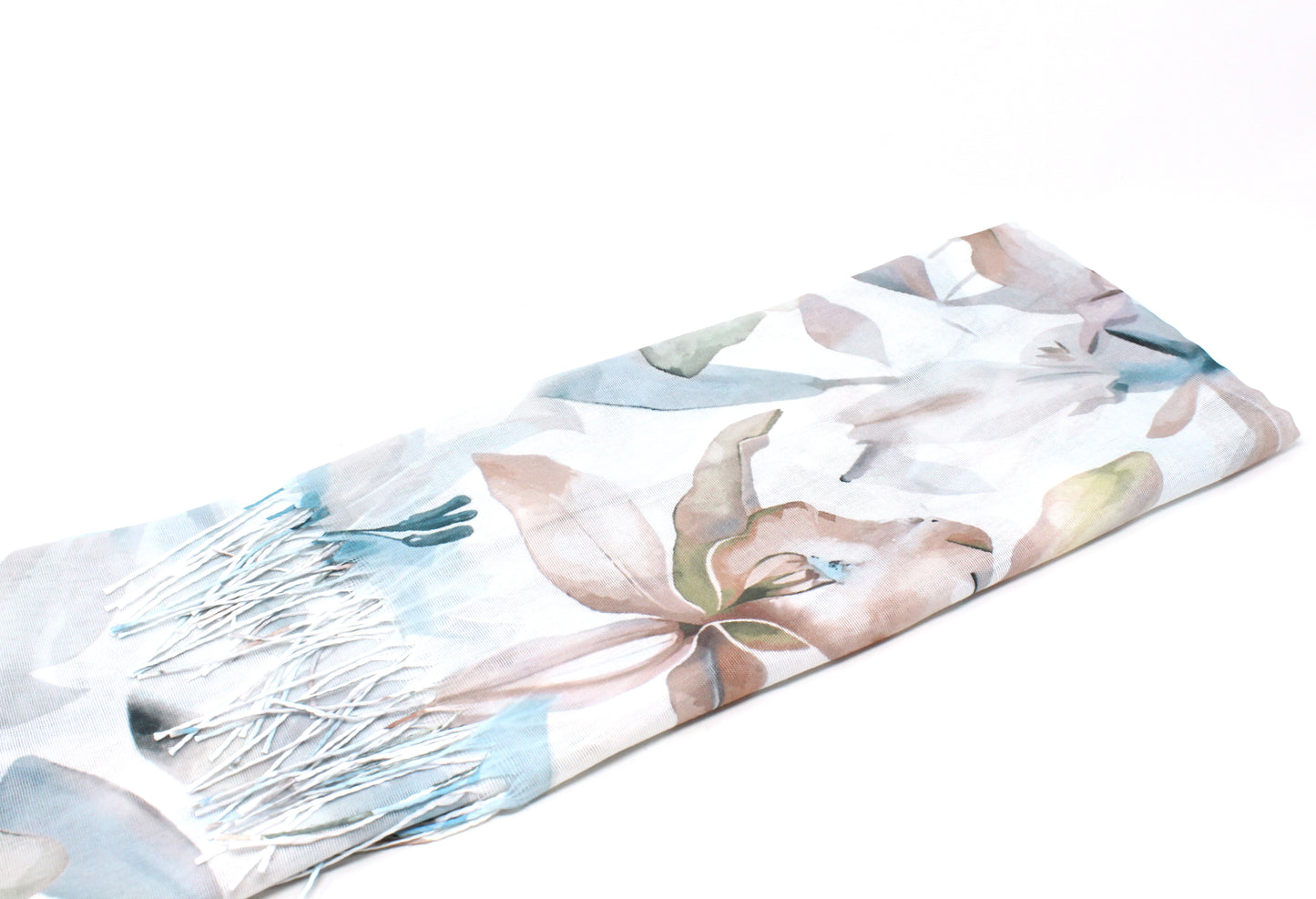Soft Blossom Print Scarf