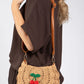 Cherry Crochet Crossbody Bag