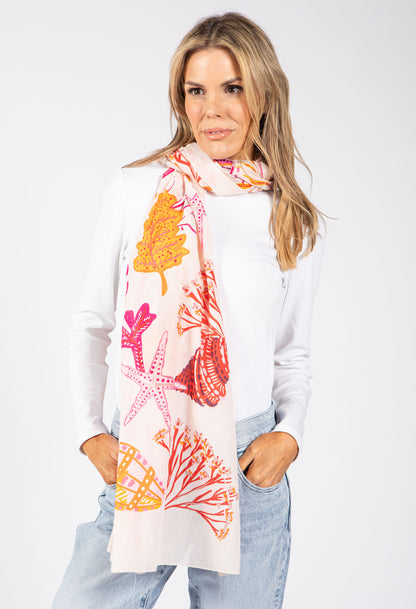 Under the Sea Print Scarf