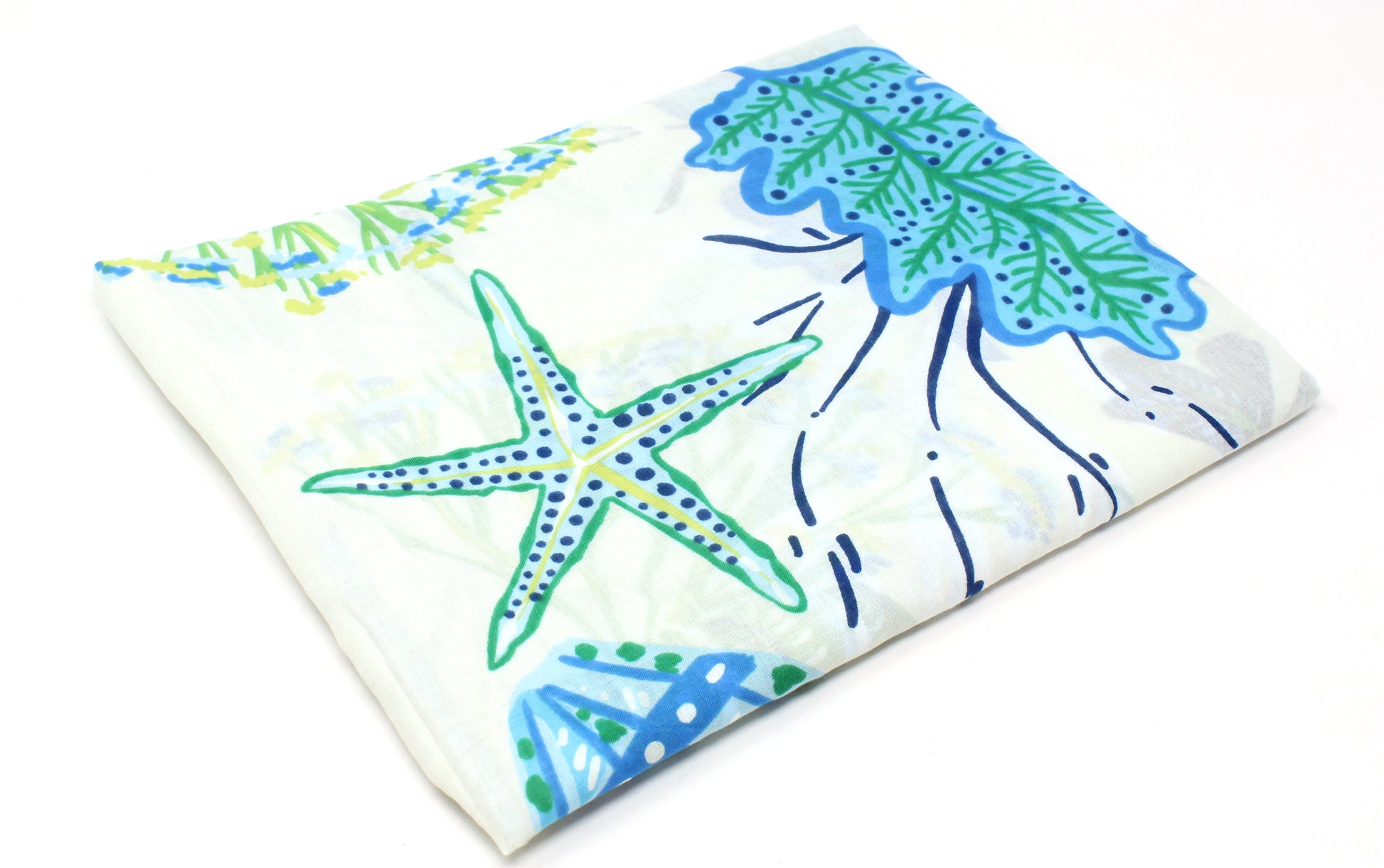 starfish print scarf