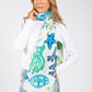 Under the Sea Print Scarf