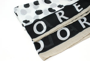 Spotted Print Scarf