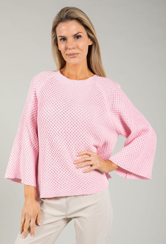 Honeycomb Knit Jumper