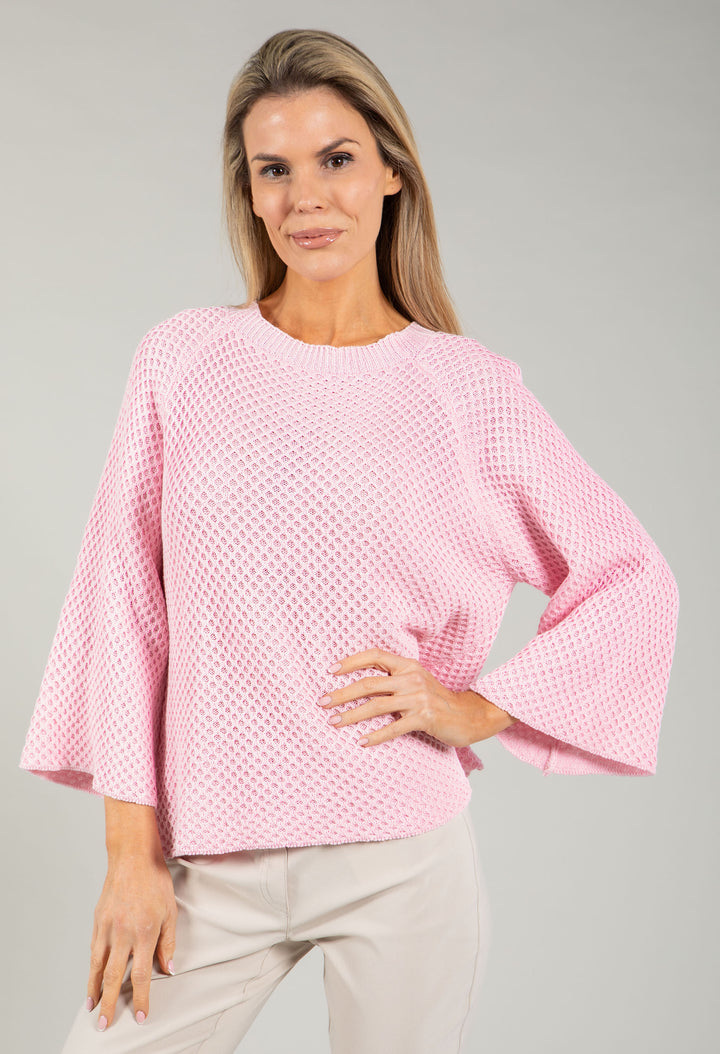 Honeycomb Knit Jumper