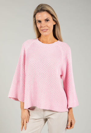 Honeycomb Knit Jumper