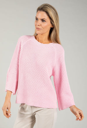 Honeycomb Knit Jumper
