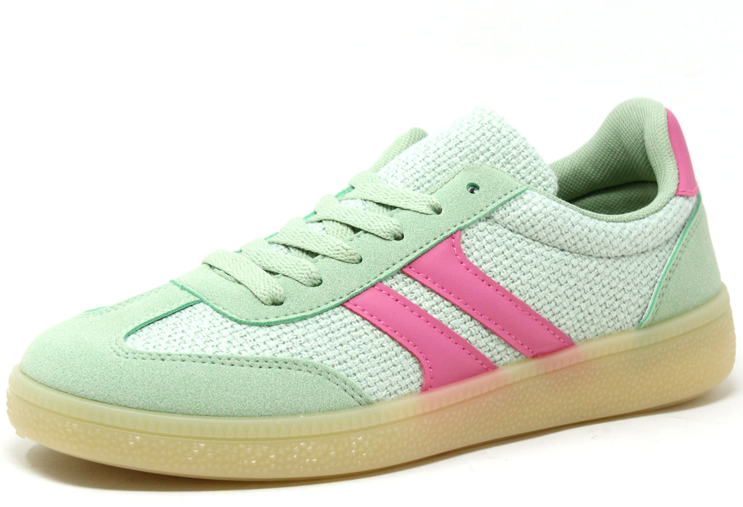 Contrast Stripe Trainer
