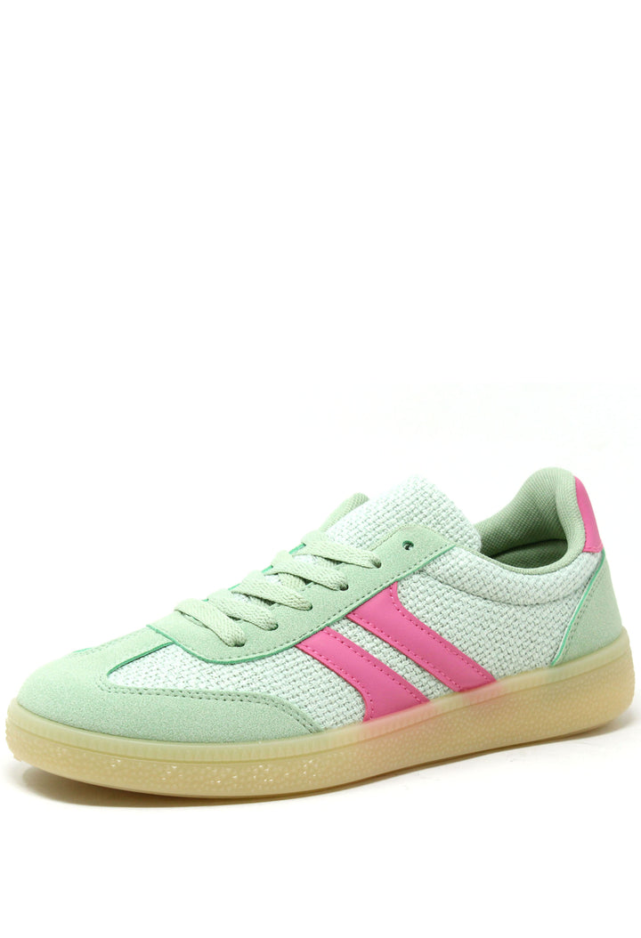 Contrast Stripe Trainer