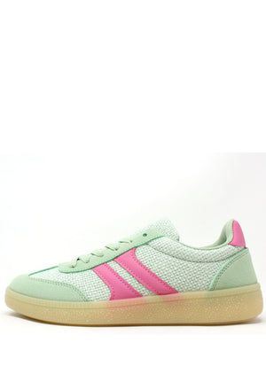 Contrast Stripe Trainer