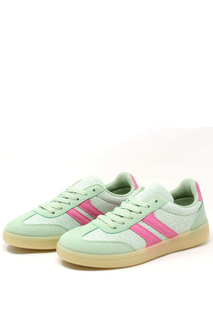 Contrast Stripe Trainer