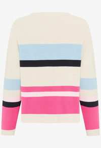 Lesley Striped Knit Jumper