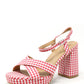 Gingham High Heel