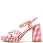 Gingham High Heel