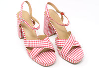 Gingham High Heel