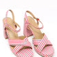 Gingham High Heel