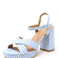 Gingham High Heel