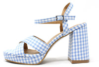 Gingham High Heel