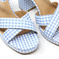 Gingham High Heel