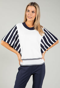 Striped Fine Knit Top
