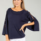 Cut-Out Detail Knit Top