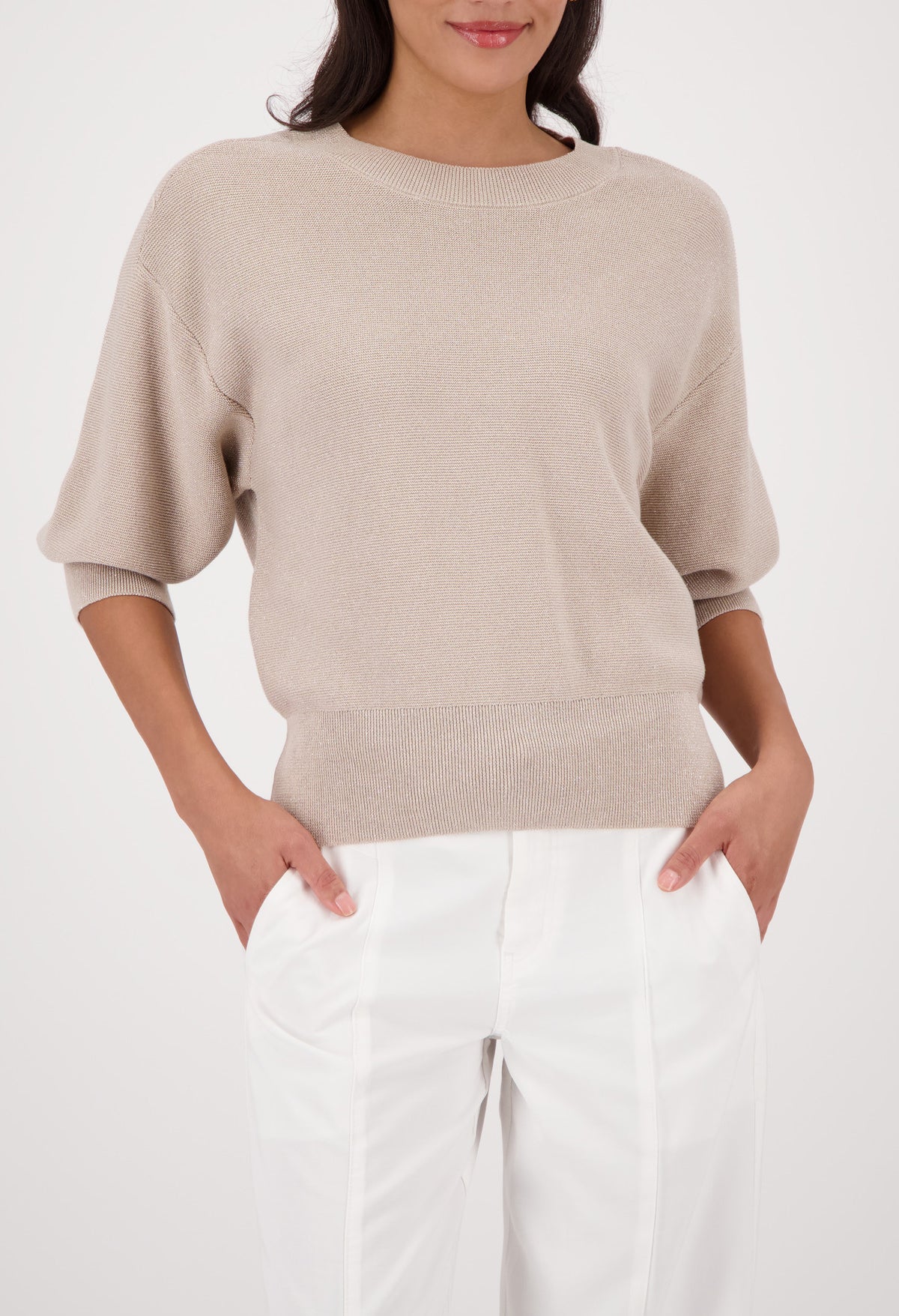 Lurex Knit Jumper