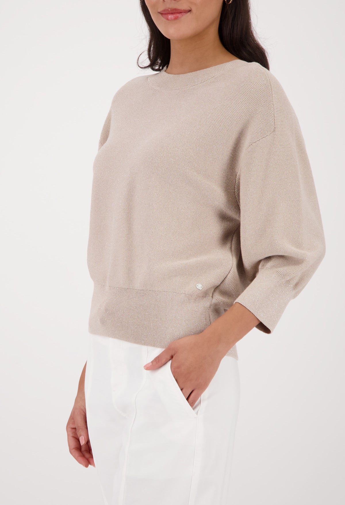 Lurex Knit Jumper