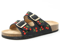 Cherry Double Strap Sandal