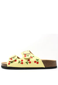 Cherry Double Strap Sandal
