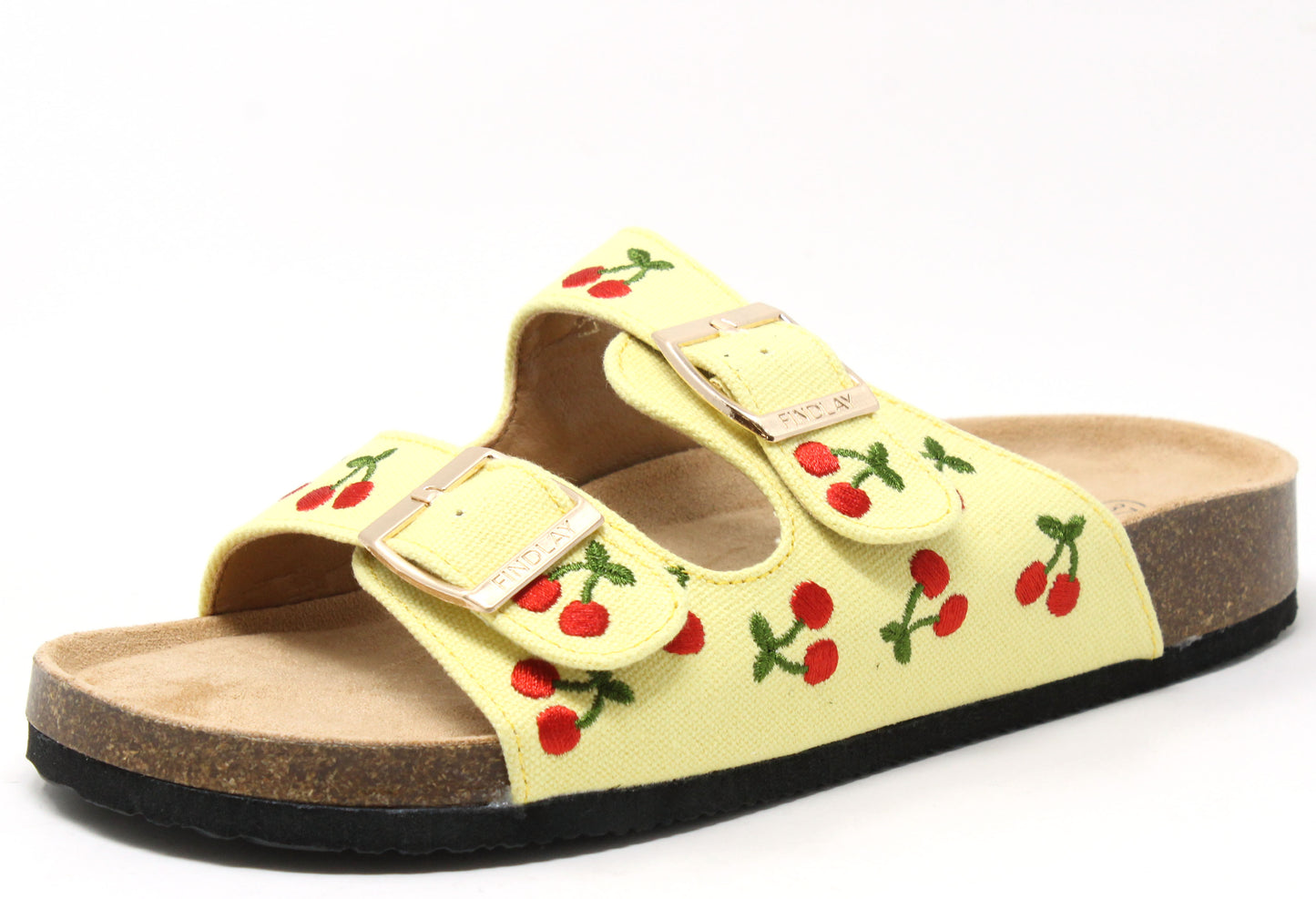 Cherry Double Strap Sandal