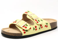 Cherry Double Strap Sandal