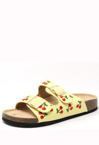 Cherry Double Strap Sandal