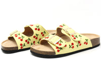 Cherry Double Strap Sandal