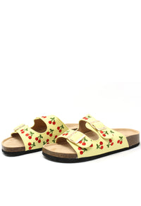 Cherry Double Strap Sandal