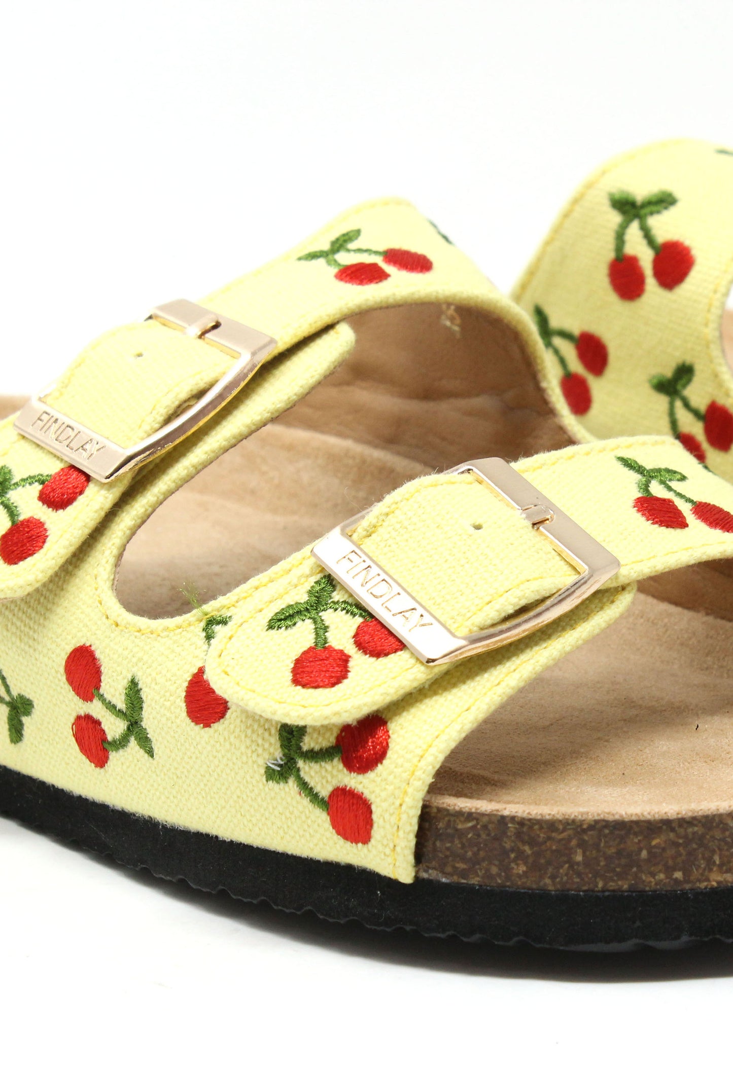 Cherry Double Strap Sandal