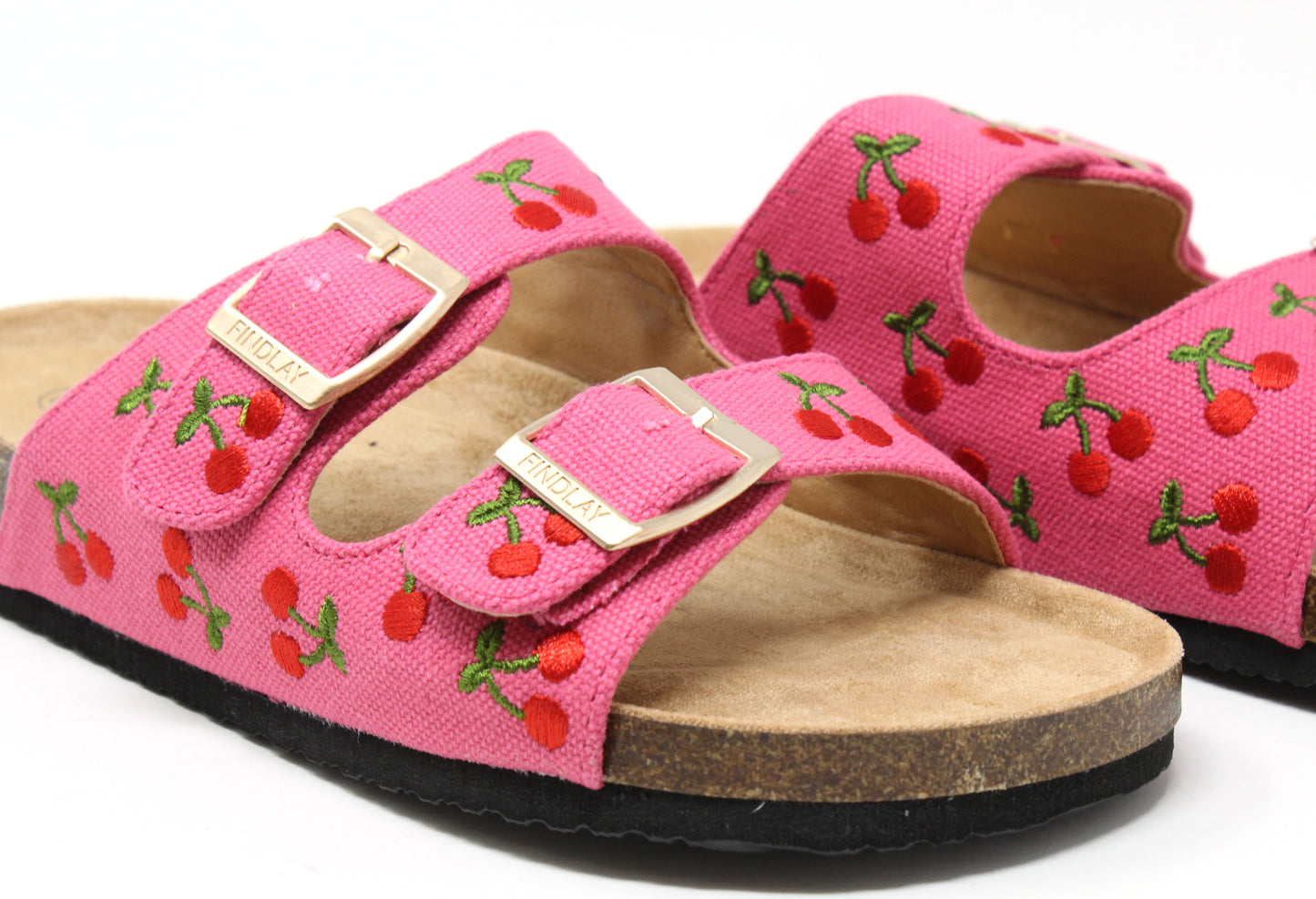 Cherry Double Strap Sandal