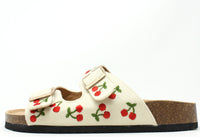 Cherry Double Strap Sandal