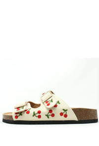 Cherry Double Strap Sandal