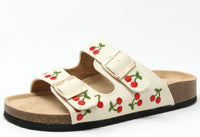 Cherry Double Strap Sandal