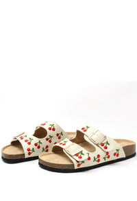 Cherry Double Strap Sandal