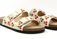 Cherry Double Strap Sandal