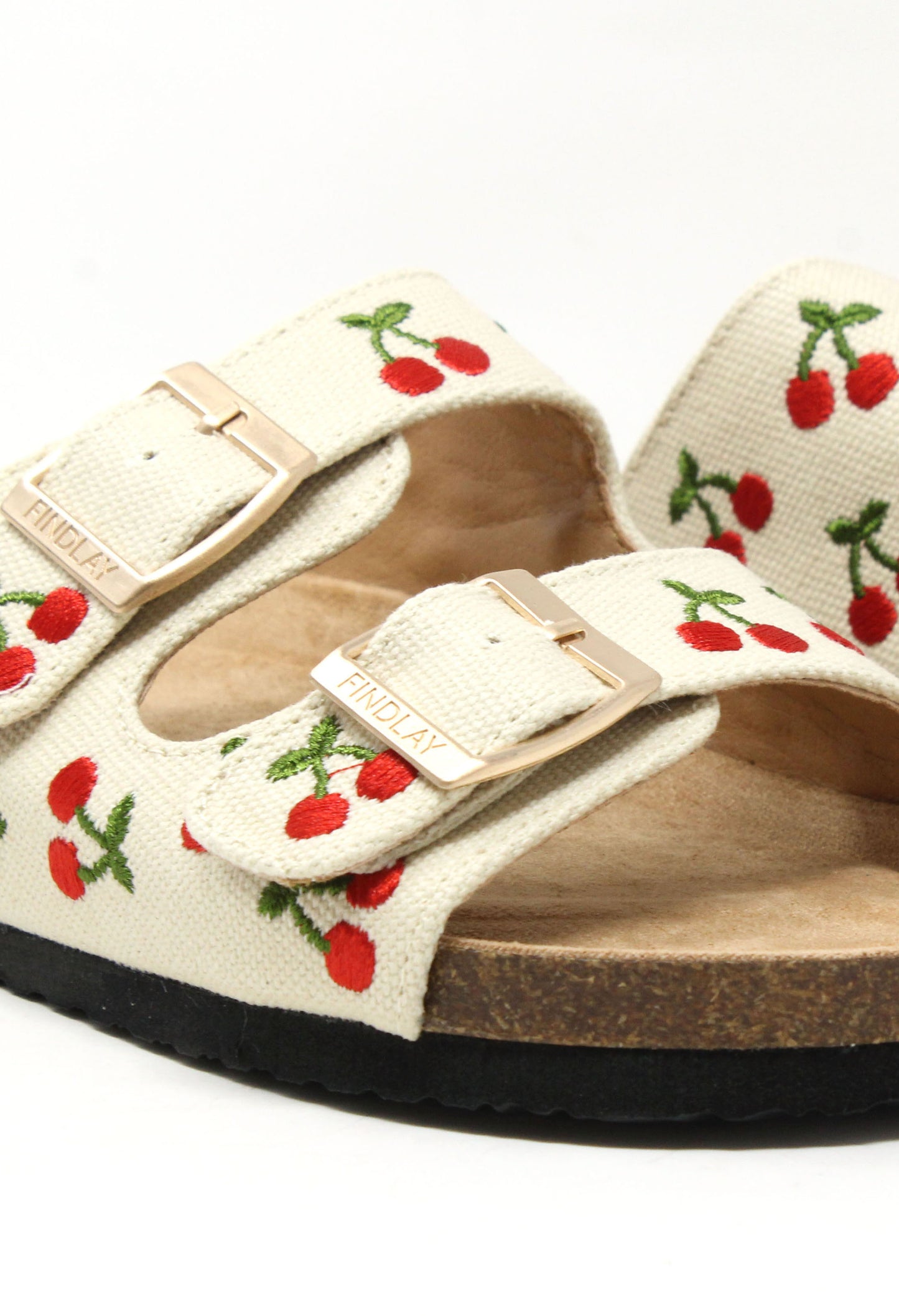 Cherry Double Strap Sandal