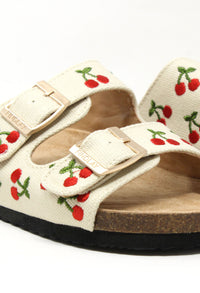 Cherry Double Strap Sandal