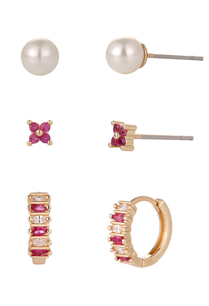 multi pack of earrings