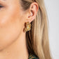 Half Petal Earrings