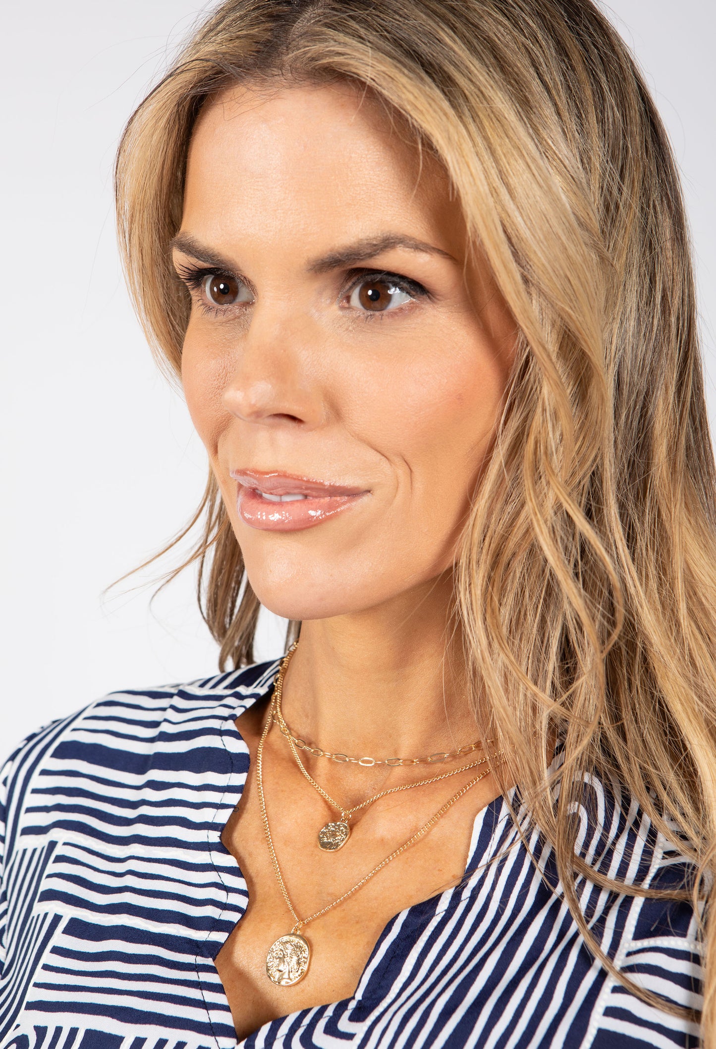 3-Pack Coin Necklace