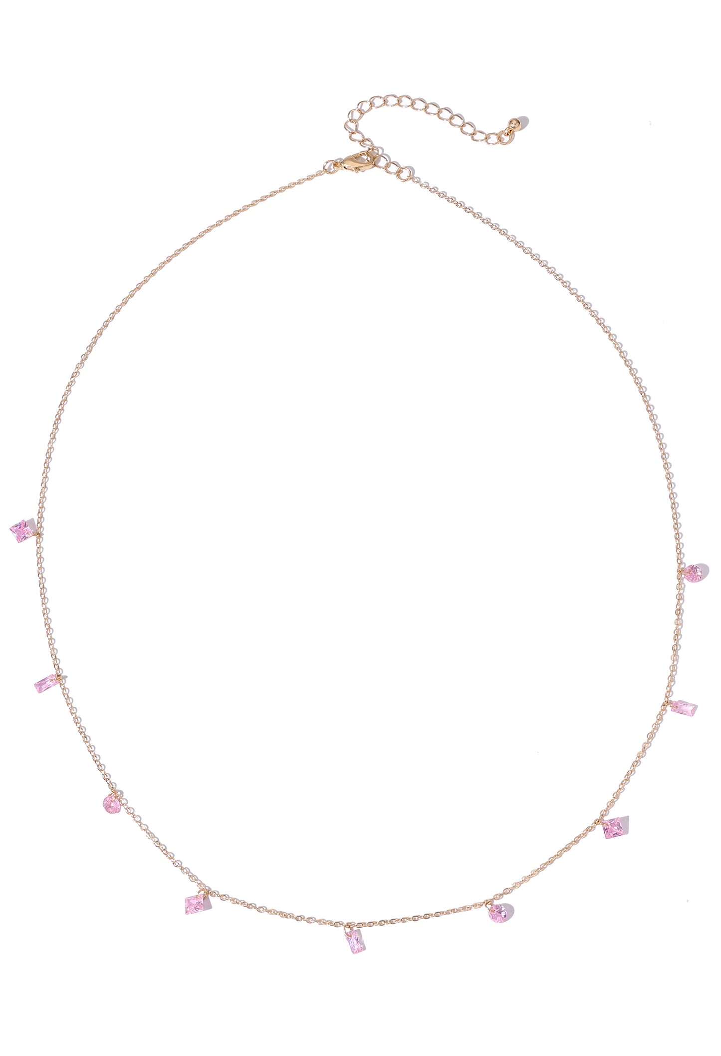 Pink Gemstone Necklace