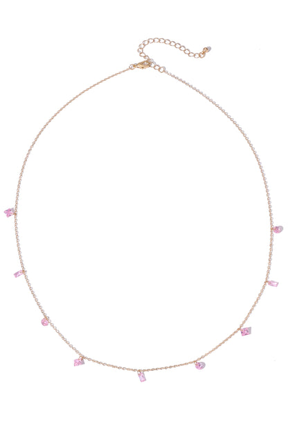 Pink Gemstone Necklace