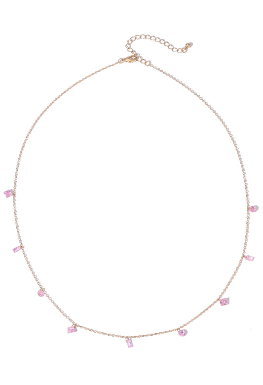 Pink Gemstone Necklace