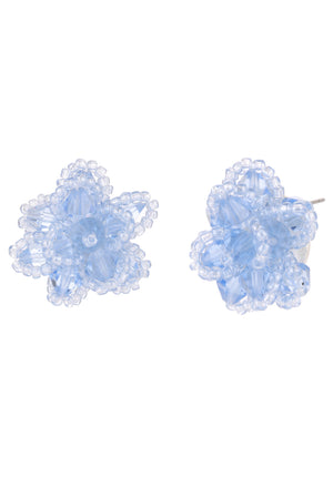 Floral Beaded Earrings